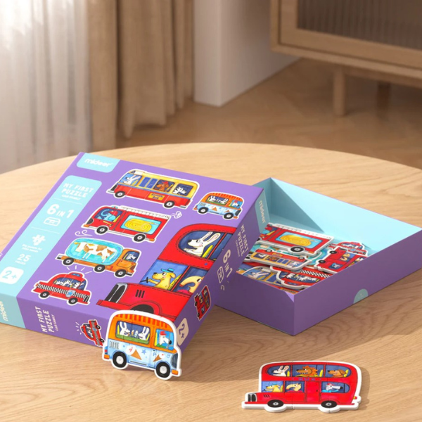 Primul puzzle „Transport”