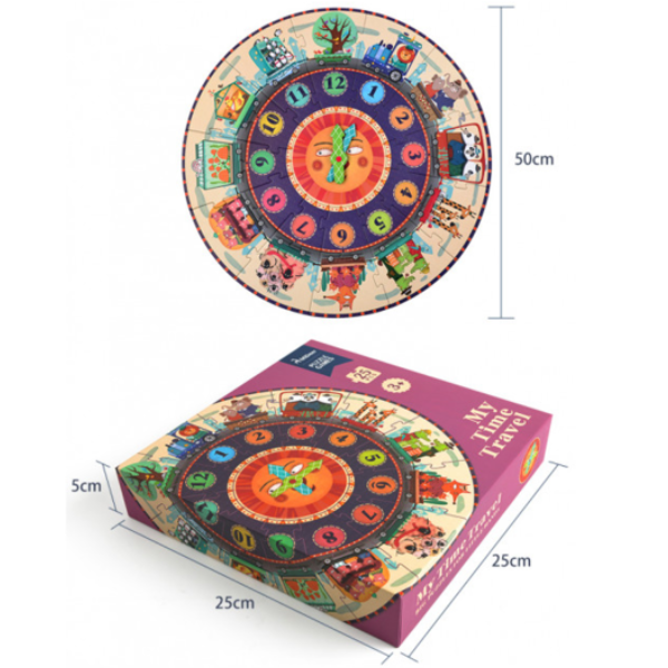 Puzzle „Călătorie în timp”, 25 elem.
