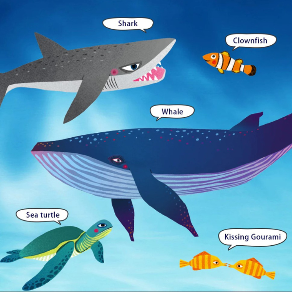 Puzzle în valiză „Oceanul minunat”, 104 elem.