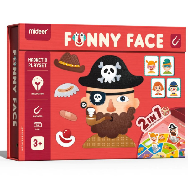 Set de joacă magnetic “Față amuzantă”