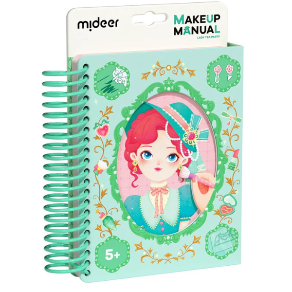 Cartea – set pentru micul make-up artist „Lady la petrecerea cu ceai”