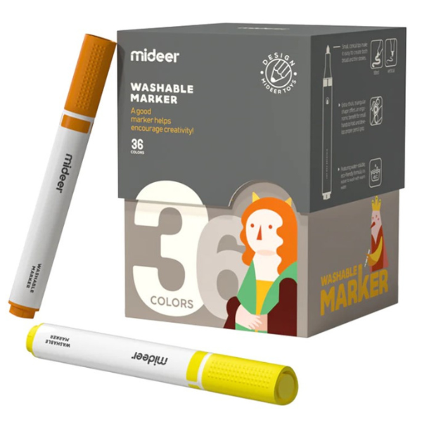 Cumpara  Creativitate - Set carioci lavabile, 36 culori..
