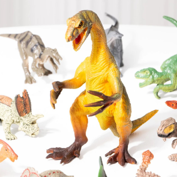 Set de joacă cu figurine de dinozauri, 24 buc.