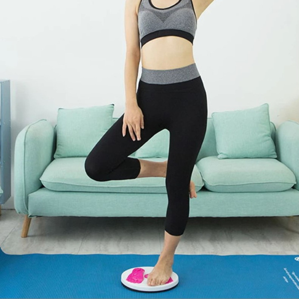 Disc rotativ pentru fitness, pentru tonifierea abdomenului, 35 cm