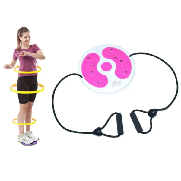Disc rotativ pentru fitness cu expandoare, 28 cm