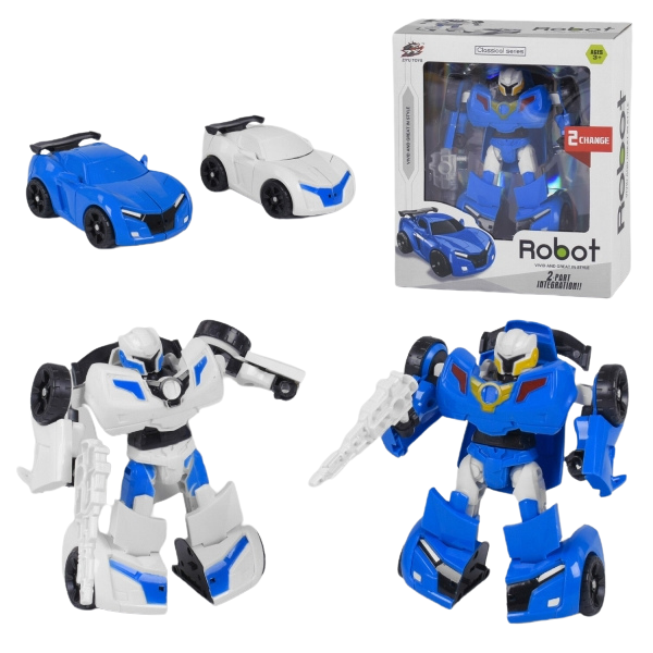 Robot transformer „Tobot – Mașină de curse”, 2 modele