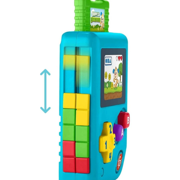 Consolă interactivă de joc în limba română de la Fisher-Price