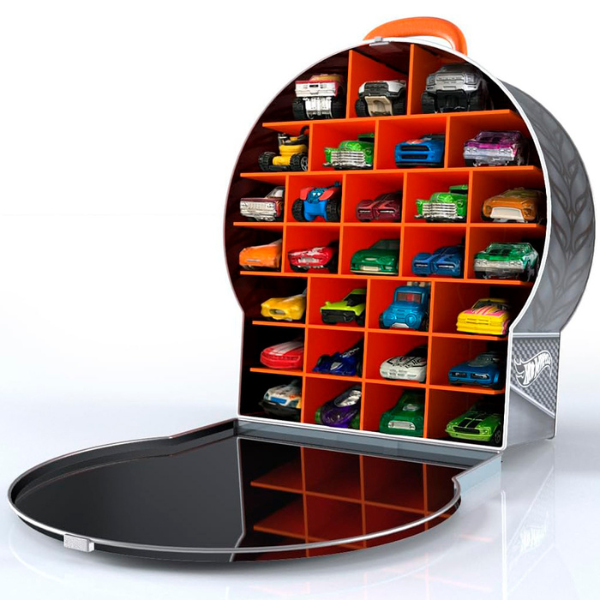 Hot Wheels Container pentru 29 mașinuțe de bază