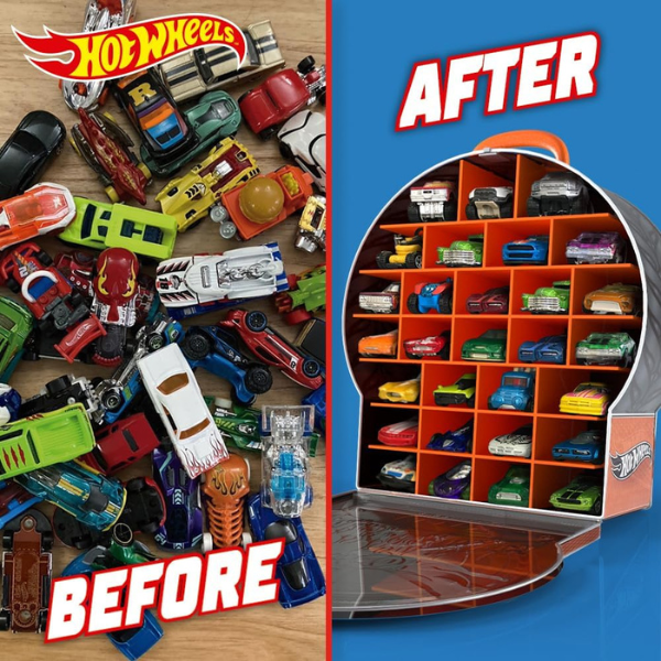 Hot Wheels Container pentru 29 mașinuțe de bază
