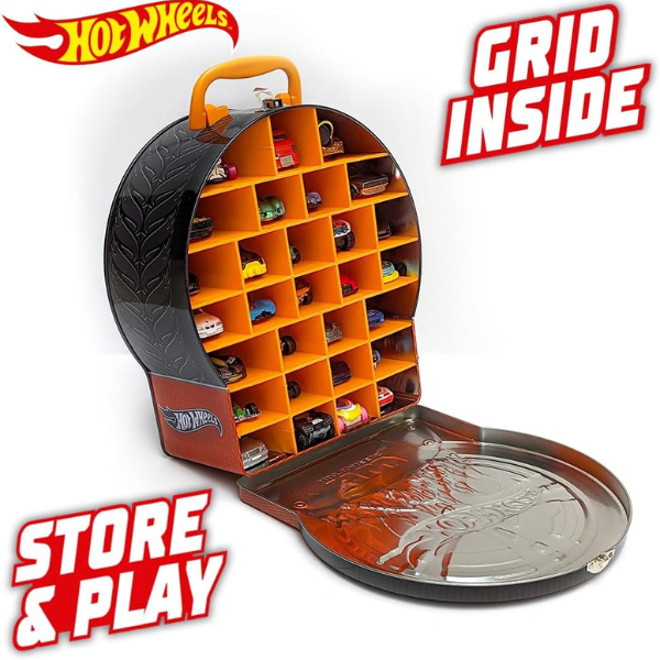 Hot Wheels Container pentru 29 mașinuțe de bază