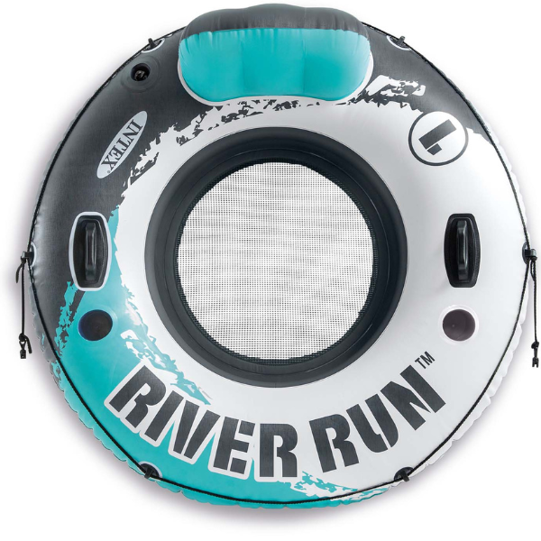 INTEX Cerc gonflabil “River run” cu mînere și suport spate, D 135 cm, pînă la 100 kg