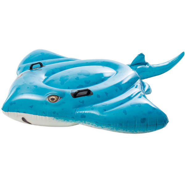 INTEX Plută-saltea gonflabilă „Scat” cu mânere, 180х135х28 cm, până la 40 kg, 3+
