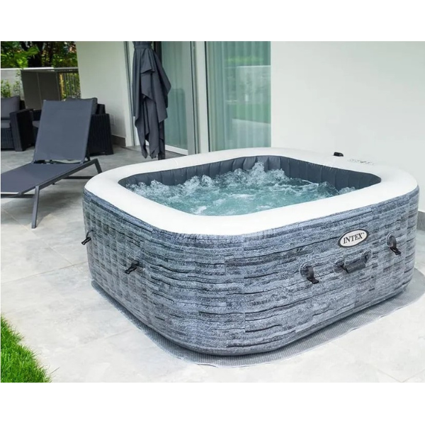 Надувной СПА джакузи “Greystone Deluxe” 211х211х71см, 795Л, 4-х местный