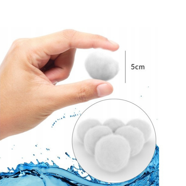 Bile cu fibre Intex Fiber Ball pentru filtre de nisip (echivalentul a 18 kg de nisip)