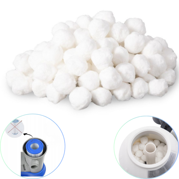 Bile cu fibre Intex Fiber Ball pentru filtre de nisip (echivalentul a 18 kg de nisip)