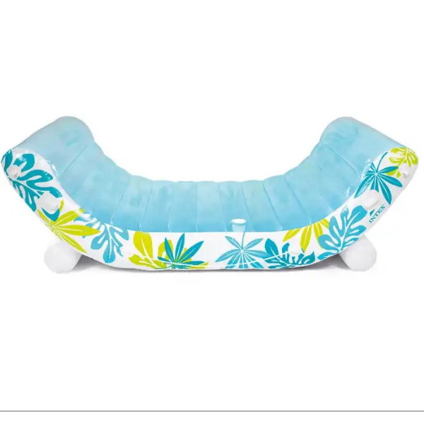 INTEX Plută-saltea gonflabilă „Tropical Lounge” cu baldachin 224x150x165cm, până la 200kg