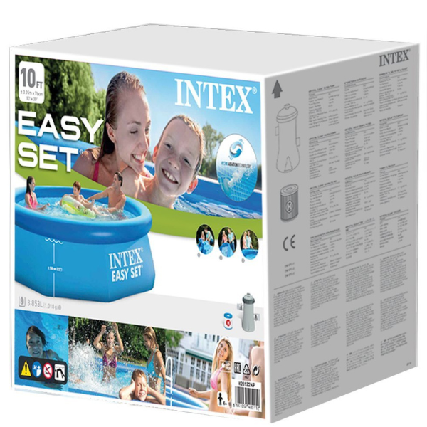 Piscina EASY SET 305x76cm, 3853 L cu pompă de filtrare