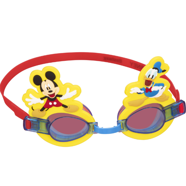 Bestway Ochelari de înot „Mickey Mouse și Donald Duck”, 3+