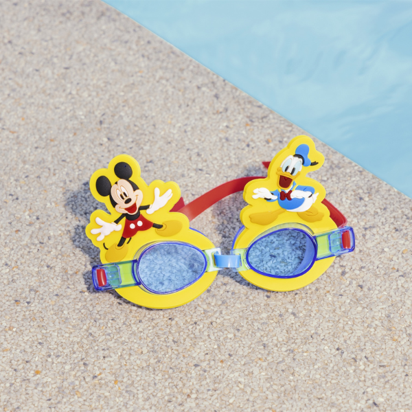 Bestway Ochelari de înot „Mickey Mouse și Donald Duck”, 3+