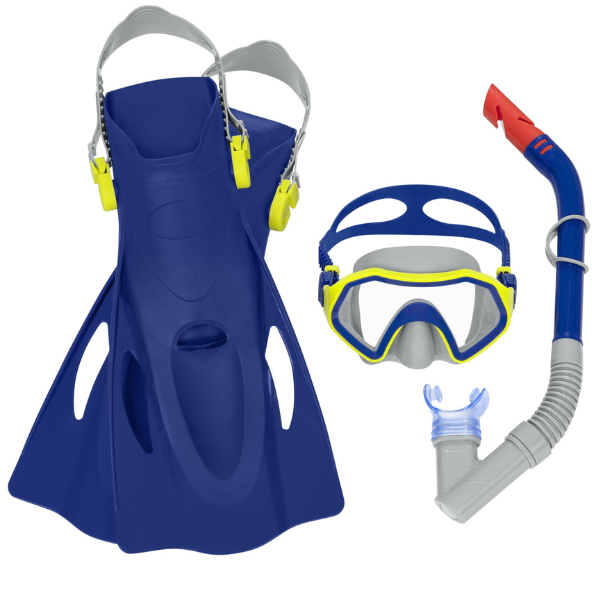 Cumpara  Totul pentru înot - Bestway Set de înot (labe, mască, snorkel), 7..