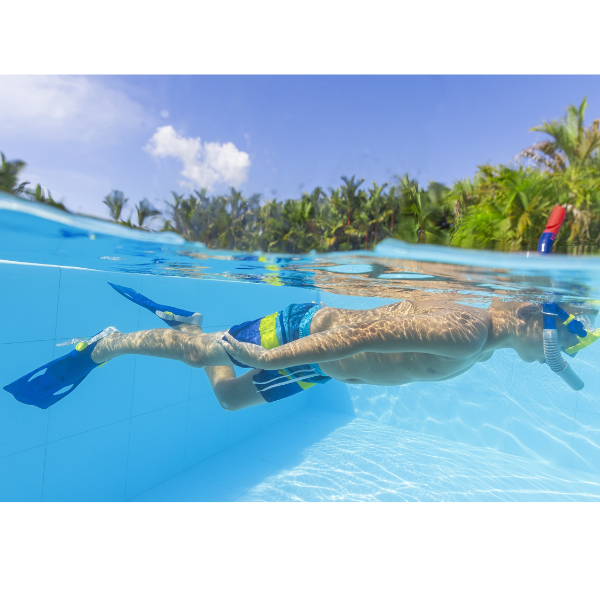 Bestway Set de înot (labe, mască, snorkel), 7+, 2 culori