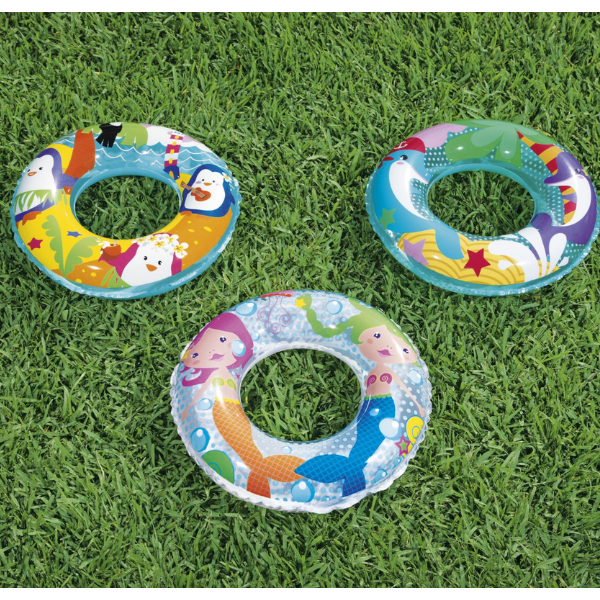 Bestway Cerc gonflabil „Aventuri pe mare”, D51 cm, 3 modele, 3-6 ani