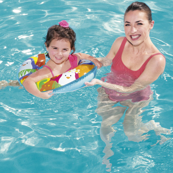 Bestway Cerc gonflabil „Aventuri pe mare”, D51 cm, 3 modele, 3-6 ani