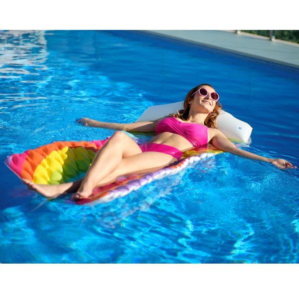 Bestway Saltea gonflabiă „Curcubeu”, 76x161x25 cm
