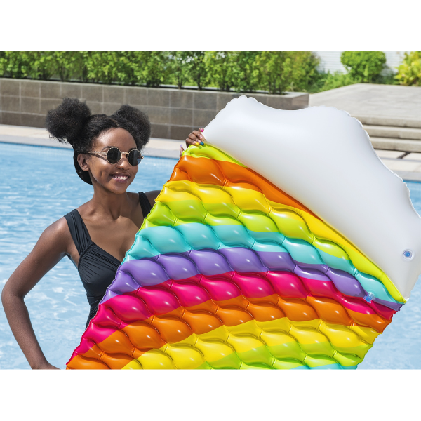 Bestway Saltea gonflabiă „Curcubeu”, 76x161x25 cm