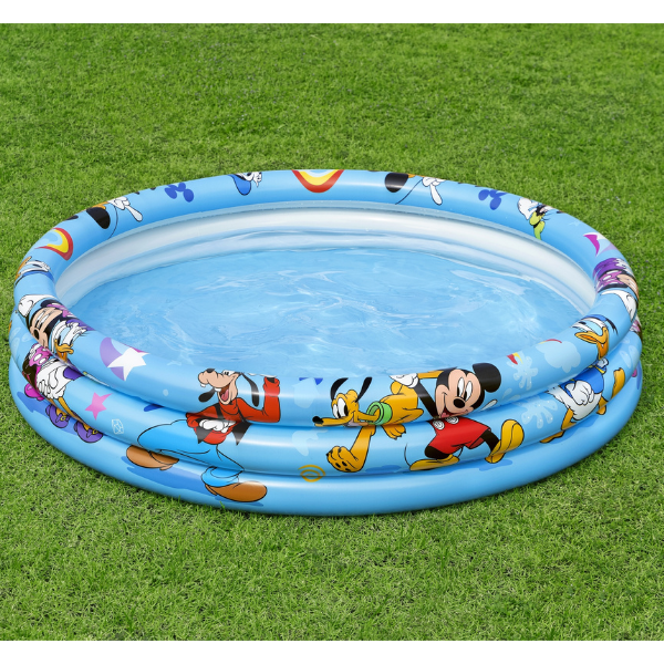 Bestway Piscină gonflabilă pentru copii „Mickey Mouse”, 122х25 cm,140 L, 2+