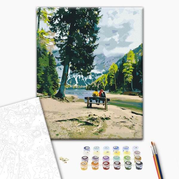 Pictură pe numere 40*50 cm (în cutie) – Călători