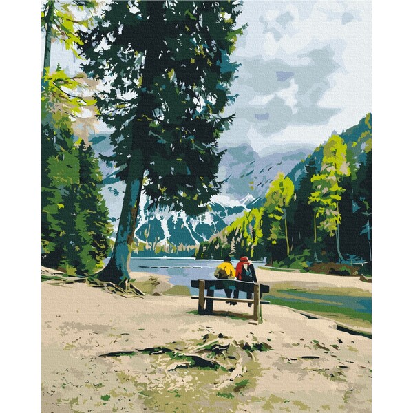 Pictură pe numere 40*50 cm (în cutie) – Călători