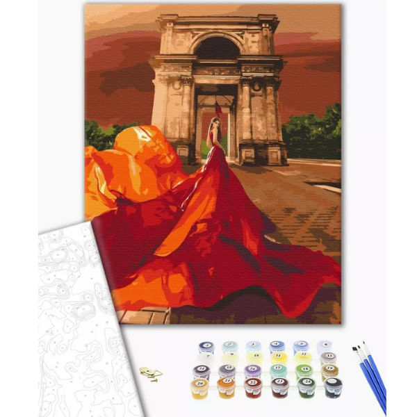 Pictură pe numere 40*50 сm (fără cutie) – Frumusețe triumfătoare