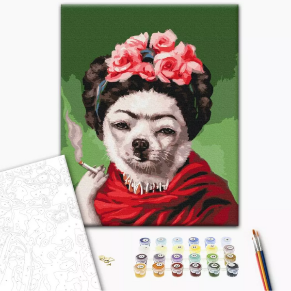 Pictură pe numere 40*50 cm (în cutie) – Frida