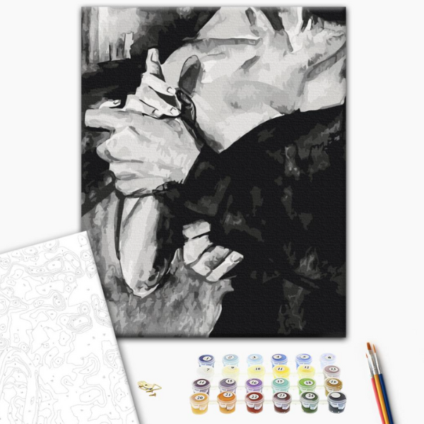 Pictură pe numere 40*50 cm (în cutie) – Limbajul corpului 1