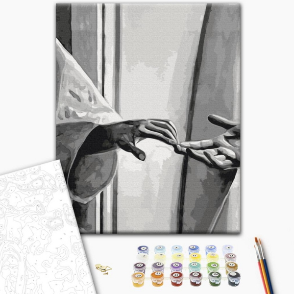 Pictură pe numere 40*50 cm (în cutie) – Limbajul corpului 8