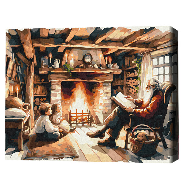 Cumpara  Creativitate/Logică - Pictură pe numere 40*50 cm (în cutie) – Poves..
