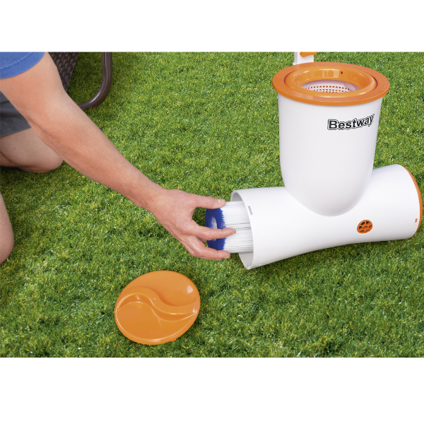 Bestway Pompă de filtrare cu cartuş 3974 l/h, 73 W,  skimmer inclus