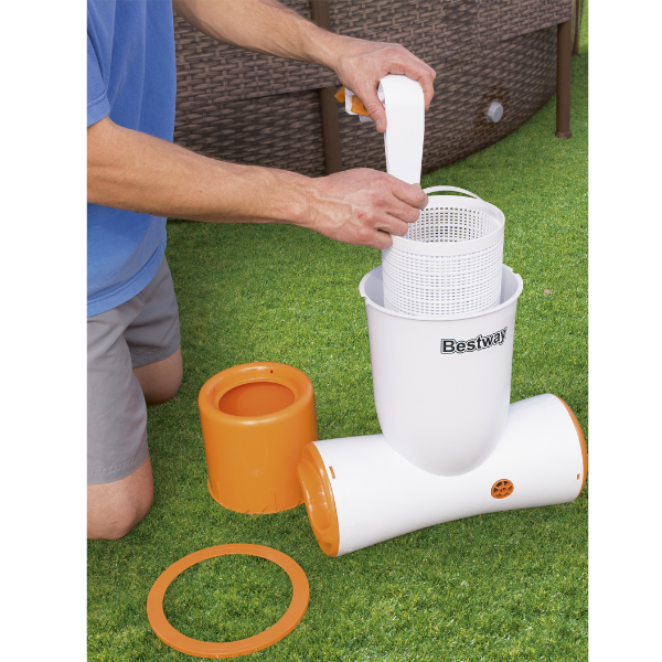 Bestway Pompă de filtrare cu cartuş 3974 l/h, 73 W,  skimmer inclus