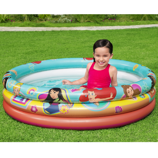 Bestway Piscină gonflabilă pentru copii „Prințese Disney”, 122х30 cm, 200 L, 2+