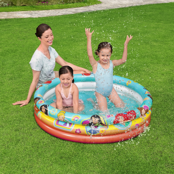 Bestway Piscină gonflabilă pentru copii „Prințese Disney”, 122х30 cm, 200 L, 2+