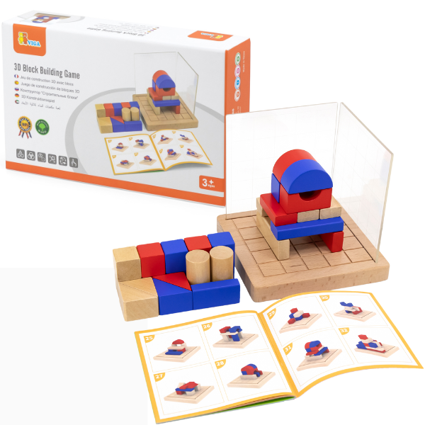 Constructor „Blocuri de construcție 3D”, 26 elem.