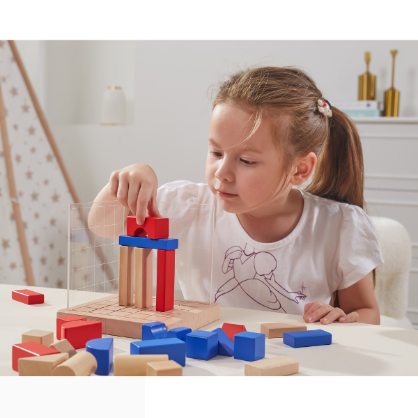 Constructor „Blocuri de construcție 3D”, 26 elem.