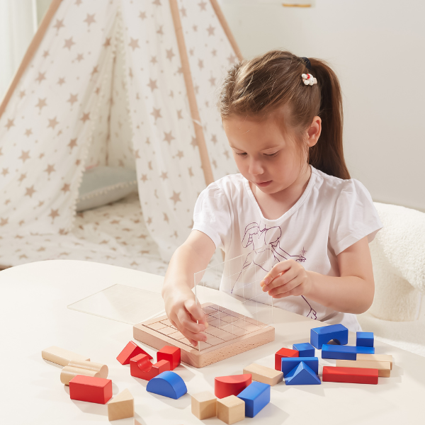 Constructor „Blocuri de construcție 3D”, 26 elem.