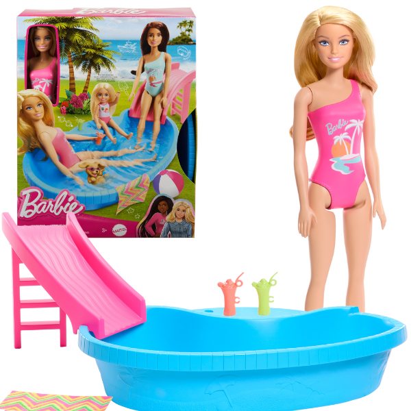 Игровой набор Barbie "Отдых у бассейна"
