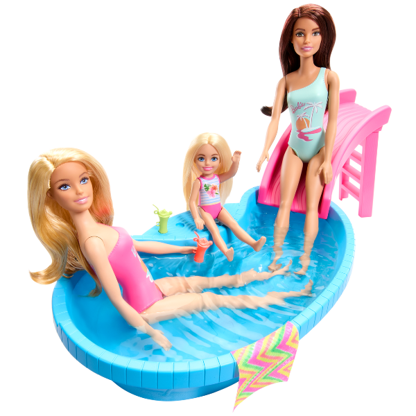 Игровой набор Barbie "Отдых у бассейна"