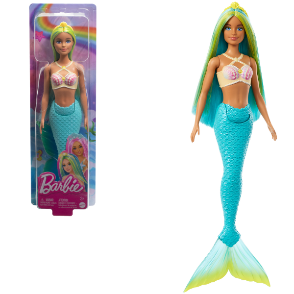 Cumpara  Păpuși, case și cărucioare - Papușa Barbie Dreamtopia „Sirena cu păr albas..