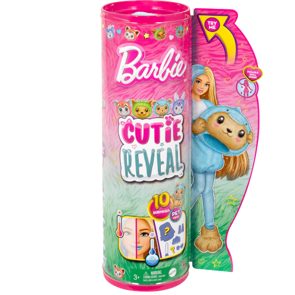 Кукла Barbie Cutie Reveal "Плюшевый мишка в роли дельфина"
