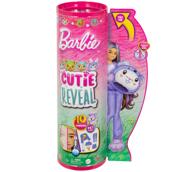 Кукла Barbie Cutie Reveal "Кролик в плюшем костюме в образе коалы"