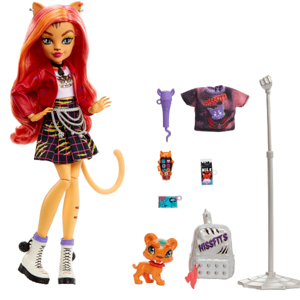 Игровой набор Monster High "Торалей Страйп и Свит Фангс", с аксессуарами